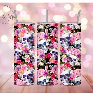 20oz tumbler with straw